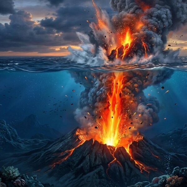 海底火山噴火