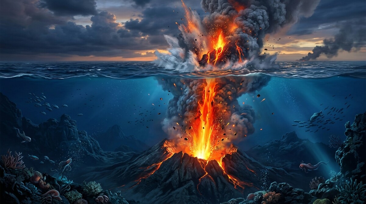 海底火山噴火